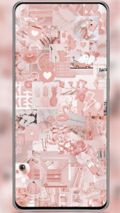 اسکرین شات 6 برنامه Pink Wallpaper