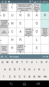 اسکرین شات 1 بازی Crosswords - Classic Game
