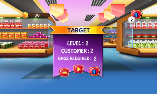 اسکرین شات 5 بازی Supermarket Cashier Kids Games