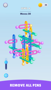 اسکرین شات 1 بازی Pin Out Master - Tap Away