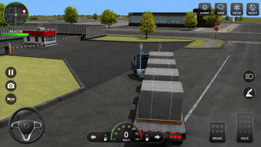 اسکرین شات 6 بازی Truck Simulator Cargo