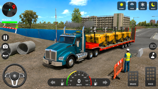 اسکرین شات 3 بازی Truck Simulator Cargo