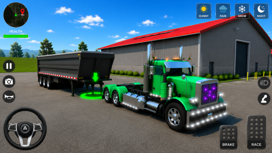 اسکرین شات 1 بازی Truck Simulator Cargo