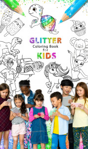 اسکرین شات 1 بازی Glitter Coloring Game for Kids