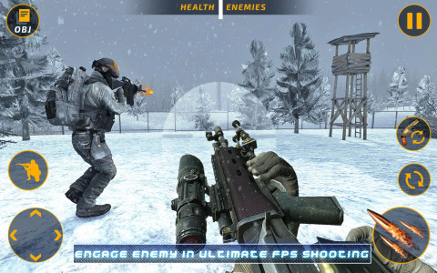 اسکرین شات 1 بازی Sniper Battle: Fps shooting 3D