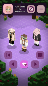 اسکرین شات 2 برنامه Girl Skins for Minecraft