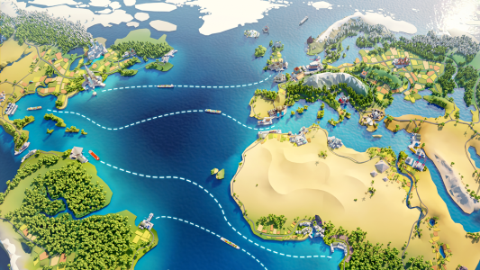 اسکرین شات 4 بازی Port City: Ship Tycoon