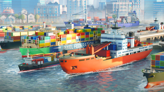 اسکرین شات 3 بازی Port City: Ship Tycoon