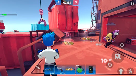اسکرین شات 1 بازی Vortex 9 online shooting games