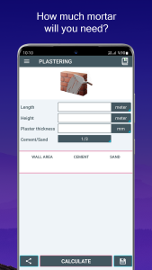 اسکرین شات 5 برنامه Concrete Calculator