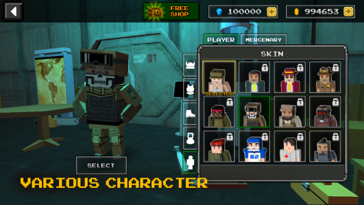 اسکرین شات 3 بازی Pixel Z Gunner