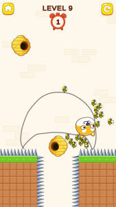 اسکرین شات 3 بازی نجات سگ از زنبورها