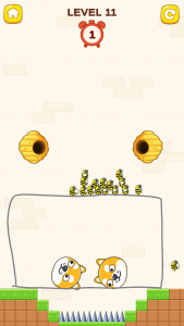 اسکرین شات 4 بازی نجات سگ از زنبورها