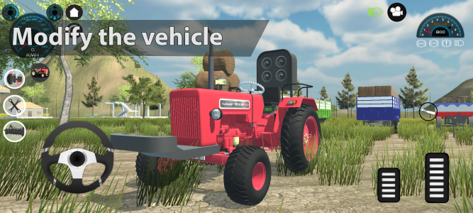 اسکرین شات 4 بازی Indian Tractor Simulator 2
