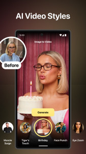 اسکرین شات 4 برنامه CloneAI AI Video Generator