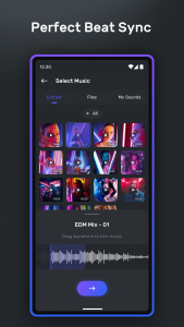 اسکرین شات 4 برنامه Velomingo: Velocity Edit Maker