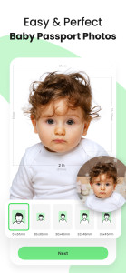 اسکرین شات 2 برنامه Passure - Passport Photo Maker