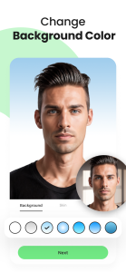 اسکرین شات 5 برنامه Passure - Passport Photo Maker