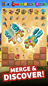 اسکرین شات 4 بازی Medieval Merge: Magic Dragon