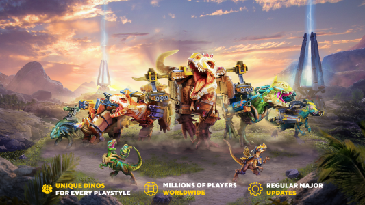 اسکرین شات 1 بازی Dino Squad: Dinosaur Shooter