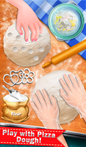 اسکرین شات 3 بازی Shape Pizza Maker Cooking Game