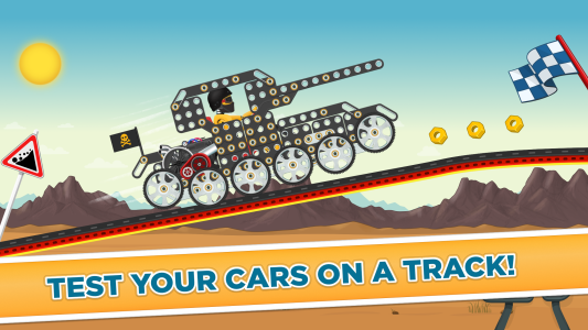 اسکرین شات 5 بازی Car Builder & Racing for Kids