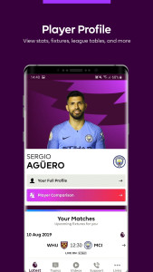 اسکرین شات 3 برنامه Premier League Player App