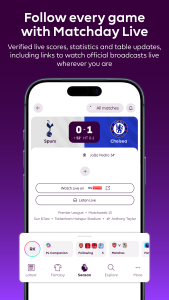 اسکرین شات 4 برنامه Premier League - Scores, News