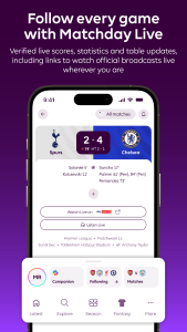 اسکرین شات 2 برنامه Premier League - Scores, News