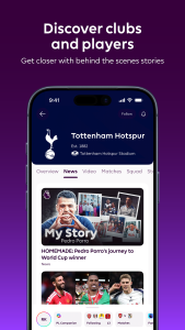 اسکرین شات 3 برنامه Premier League - Scores, News