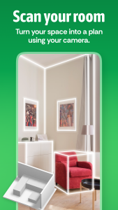 اسکرین شات 5 برنامه Planner 5D: AI Home Design