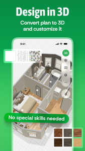 اسکرین شات 3 برنامه Planner 5D: AI Home Design