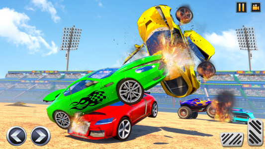 اسکرین شات 2 برنامه Car Derby Crash : Car Games