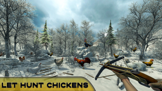 اسکرین شات 4 بازی Chicken Crossbow Hunt 3D