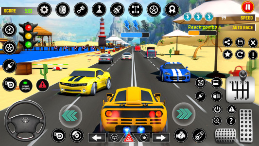 اسکرین شات 3 بازی Mini Car Racing Games Legend