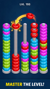 اسکرین شات 3 بازی Nuts & Bolts: Screw Sorting 3D