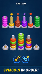 اسکرین شات 5 بازی Nuts & Bolts: Screw Sorting 3D