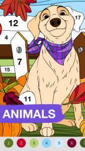 اسکرین شات 4 بازی Art Book Paint Color by Number