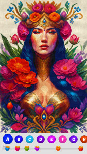 اسکرین شات 6 بازی Cross Stitch Coloring Art