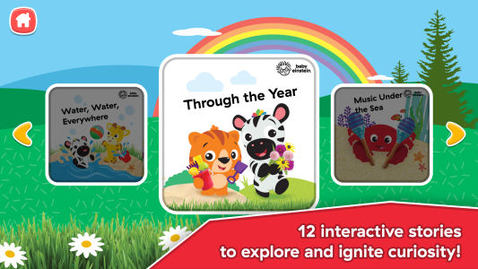 اسکرین شات 2 برنامه Baby Einstein: Storytime