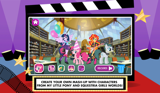 اسکرین شات 2 برنامه My Little Pony: Story Creator