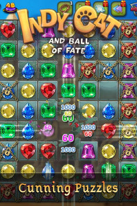 اسکرین شات 4 بازی Indy Cat: Match 3 Adventure