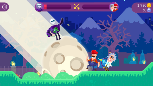 اسکرین شات 4 بازی Bowmasters - Shooting Games