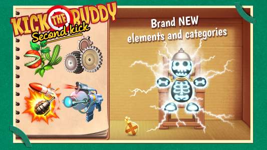 اسکرین شات 5 بازی Kick the Buddy: Second Kick