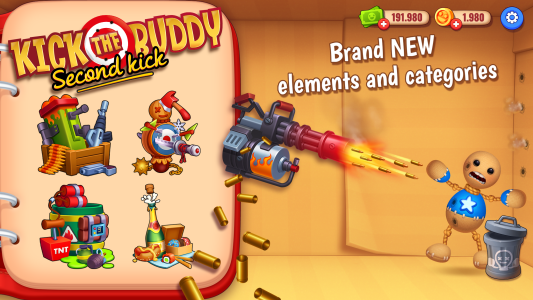 اسکرین شات 4 بازی Kick the Buddy: Second Kick