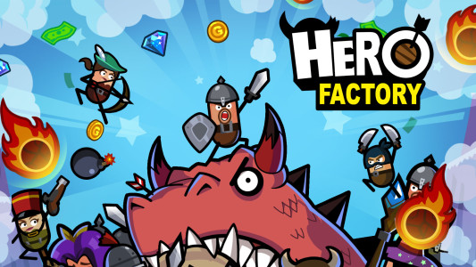 اسکرین شات 3 بازی Hero Factory - Idle tycoon