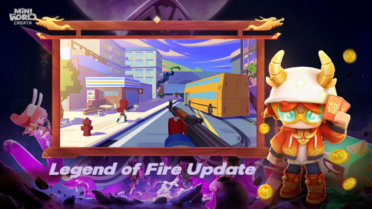 اسکرین شات 3 بازی Mini World: CREATA