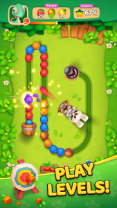 اسکرین شات 1 بازی Bloomville: Marble bubble game