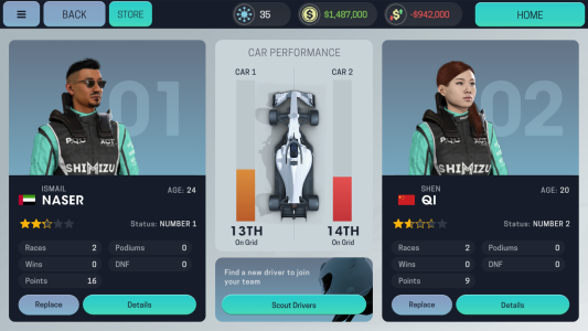 اسکرین شات 5 بازی Motorsport Manager Mobile 3