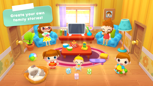 اسکرین شات 2 برنامه Sweet Home: Games for kids